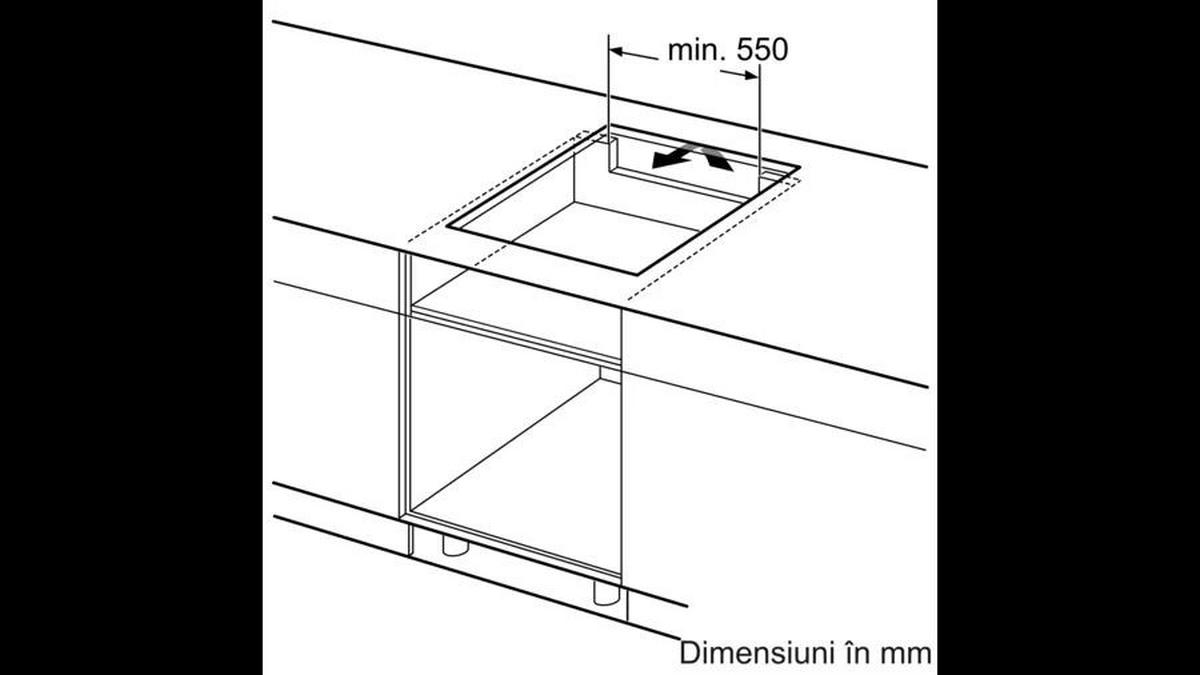 Plită vitroceramică inducție Bosch - Modern (59,2/5,1/52,2cm) - Bosch