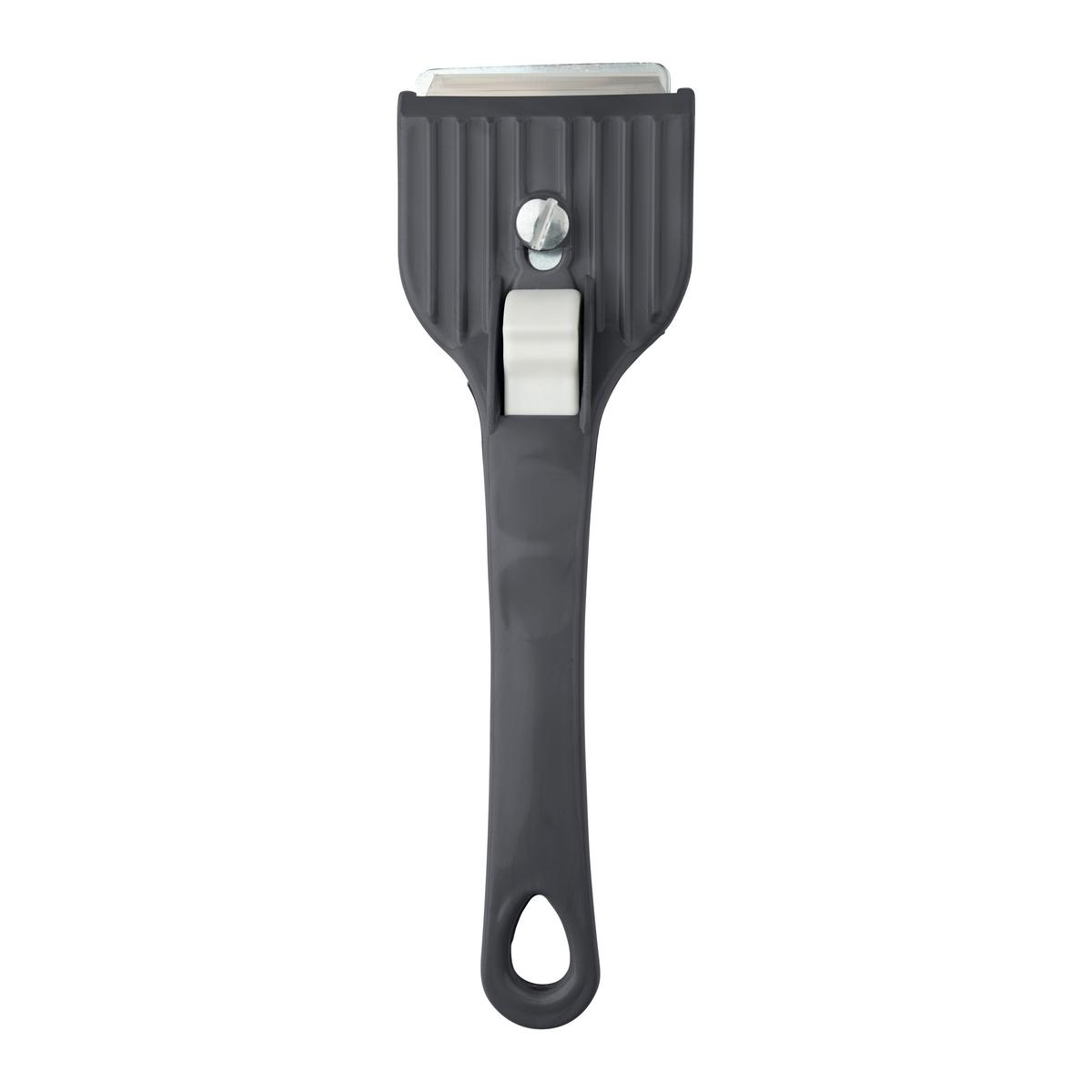 Kochfeldschaber Kiki Dunkelgrau - Dunkelgrau, KONVENTIONELL, Kunststoff/Metall (16cm) - Mömax