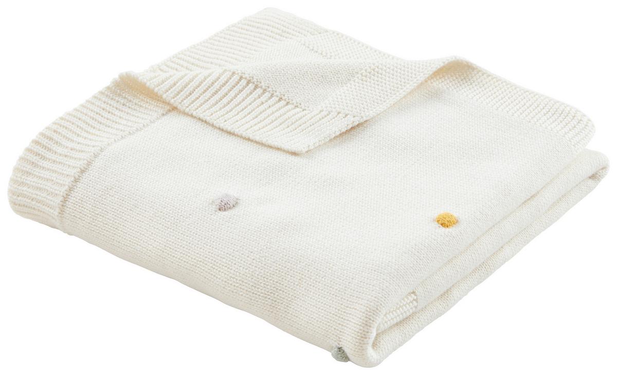 Babydecke Sally in Multicolor - Jadegrün/Gelb, Konventionell (75/100cm) - Premium Living