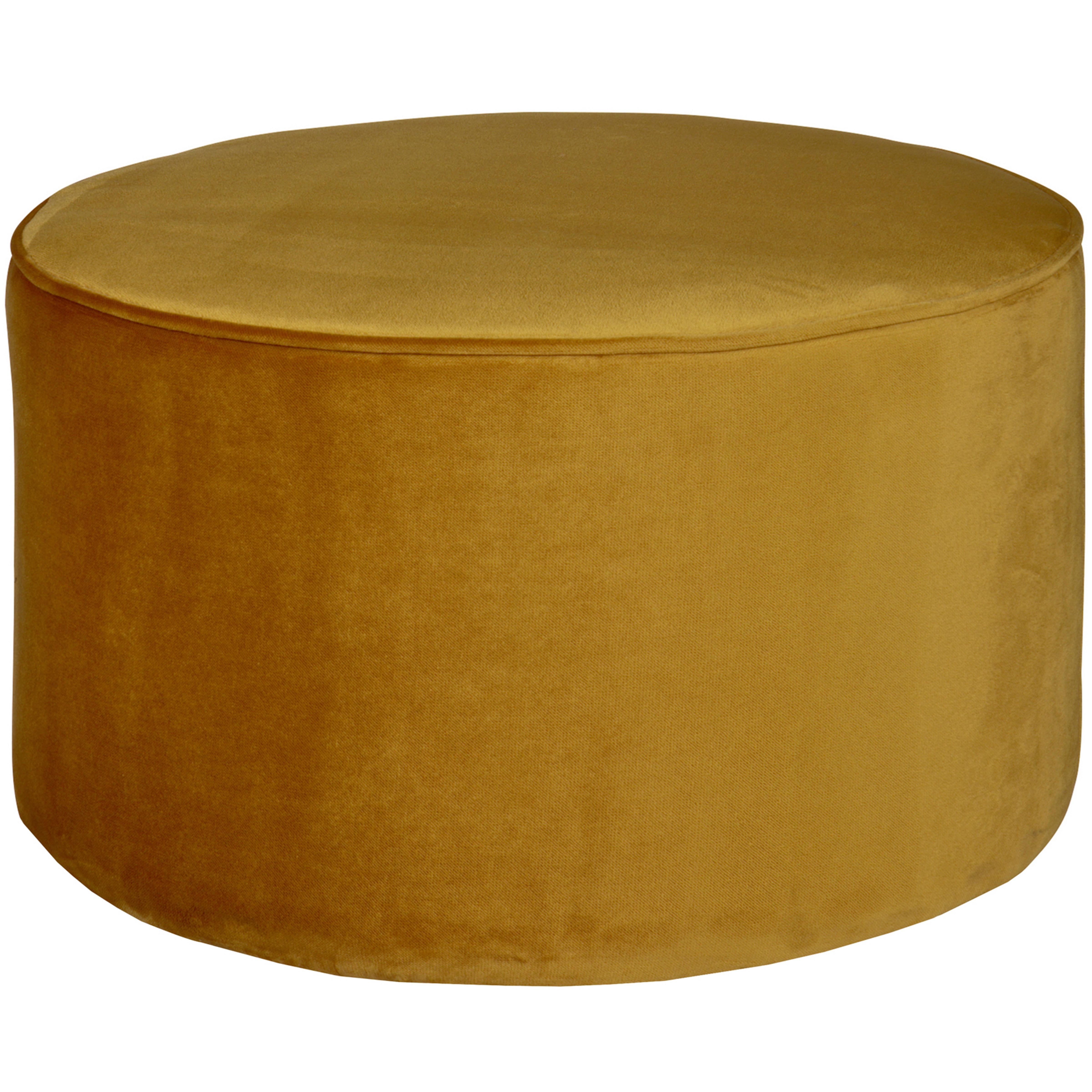 Hocker Sara Gelb - Gelb, Design, Textil (60/36/60cm) - Livetastic