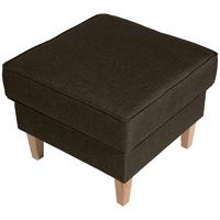 Hocker Lorris Sahara Flachgewebe - Buchefarben/Sahara, Design, Holz/Textil (53/45/53cm) - Max Winzer