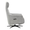 RELAXFÅTÖLJ MAXIMUS - grå/svart, Modern, metall/trä (75/110/86cm) - Premium Living