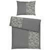 Ágyneműhuzat-garnitúra Brush Strokes - antracit, textil (140/200cm) - Modern Living