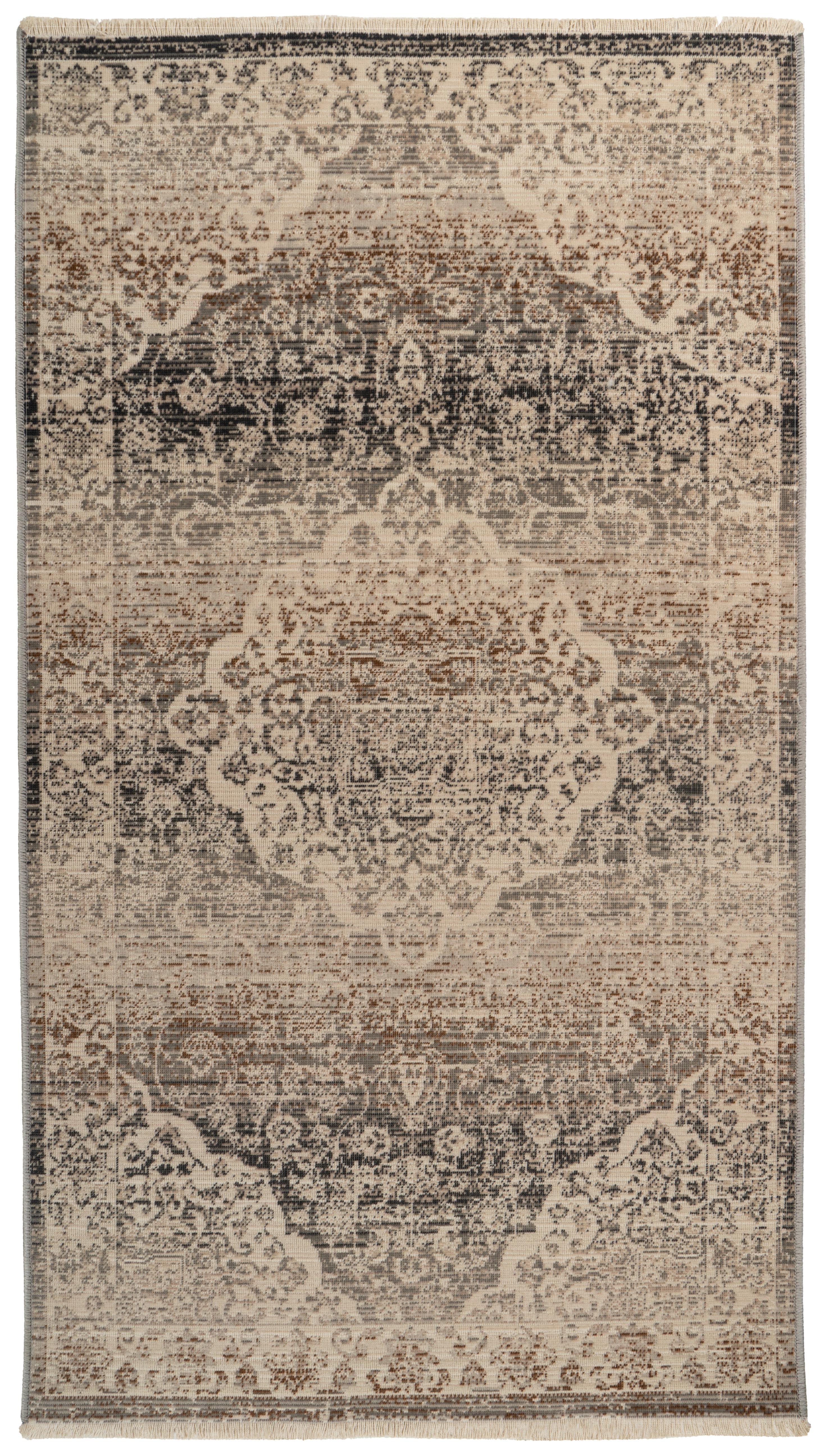 Orientteppich Charu 700 - Beige, Konventionell, Textil (120/170cm) - Kayoom