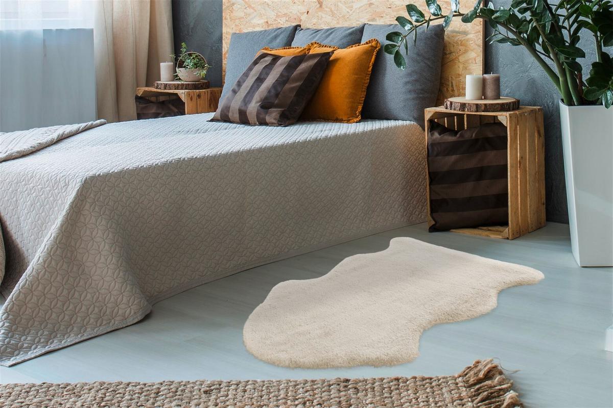 KUNSTFELL ESTONIA - KUNDA ELFENBEIN - Konventionell (60/90cm) - Kayoom