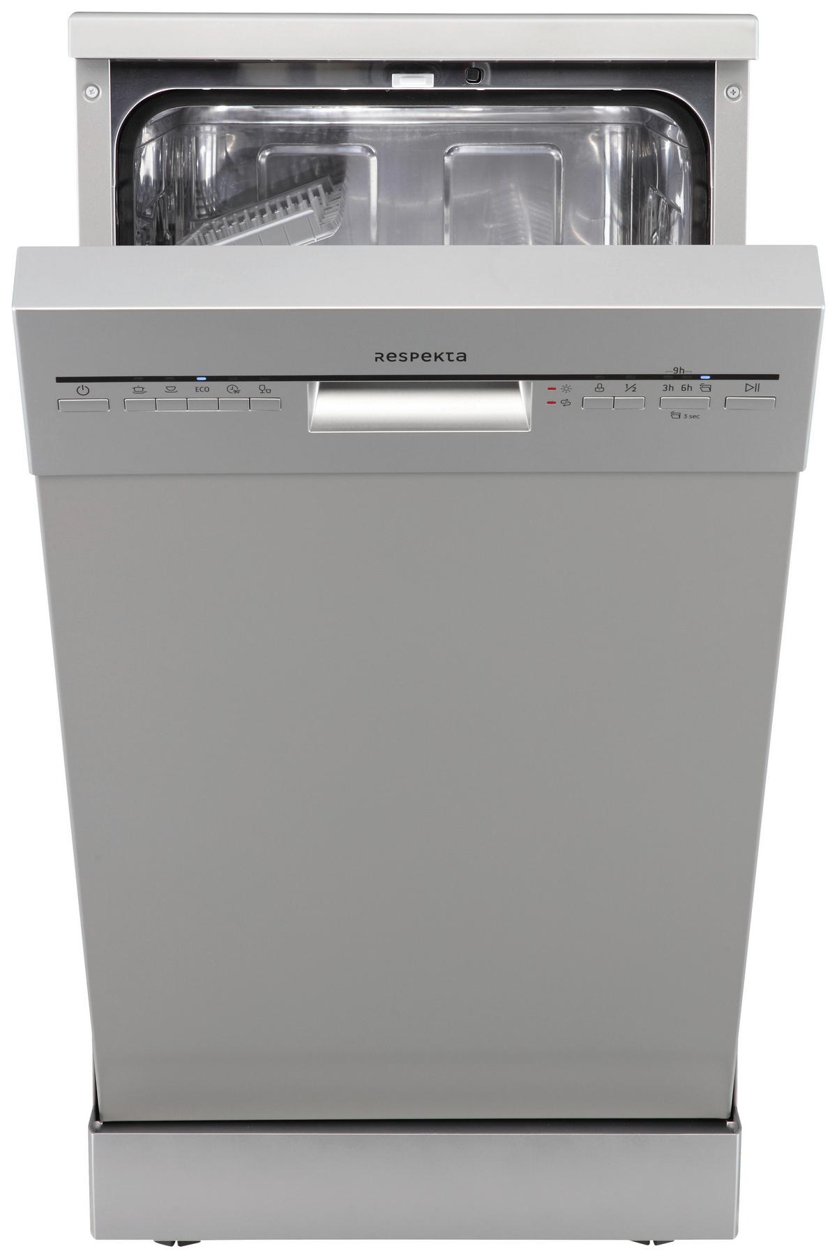 Pomivalni Stroj Gsps45si-12 - srebrne barve, Basics, kovina/umetna masa (44,8/84,5/60cm) - Respekta