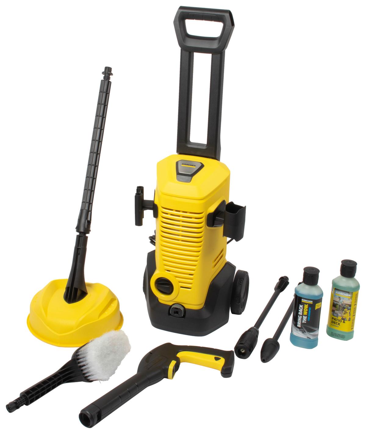Hochdruckreiniger Kärcher Schwarz/Gelb - Gelb/Schwarz, KONVENTIONELL, Kunststoff/Metall (28,5/24,5/80,5cm) - Kärcher