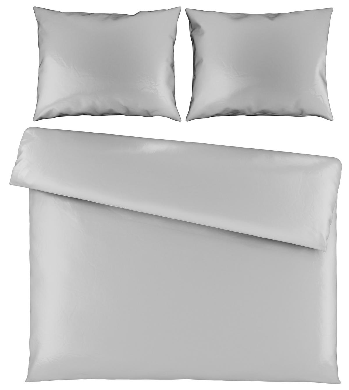 Posteljnina Alex Uni Xxl - platinaste barve, Moderno, tekstil (200/220cm) - Premium Living