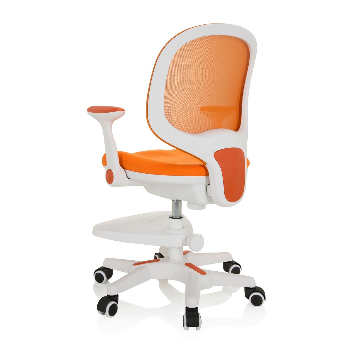 Otroški Vrtljivi Stol Kid Ergo, Oranžna - bela/oranžna, Moderno, umetna masa/tekstil (56/89 - 101/52cm) - MID.YOU