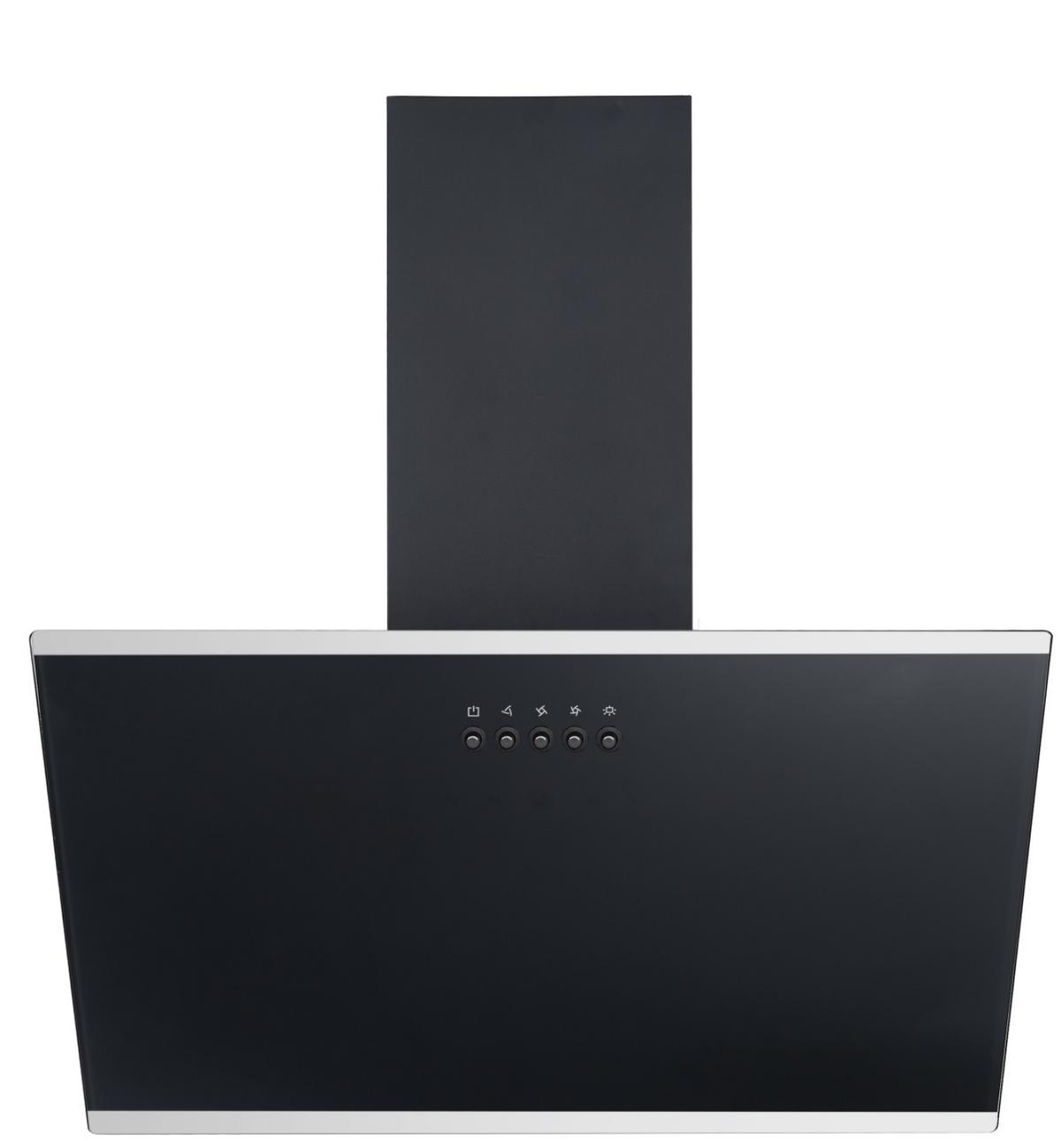 Dunstabzugshaube S23-60 ABPY Schwarz/Weiß - Schwarz/Weiß, Basics, Metall (60/104/33cm) - PKM