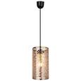 Hängeleuchte Rosa, max. 1x40 Watt - Schwarz/Kupferfarben, LIFESTYLE, Metall (25/13/130cm) - MÖMAX modern living