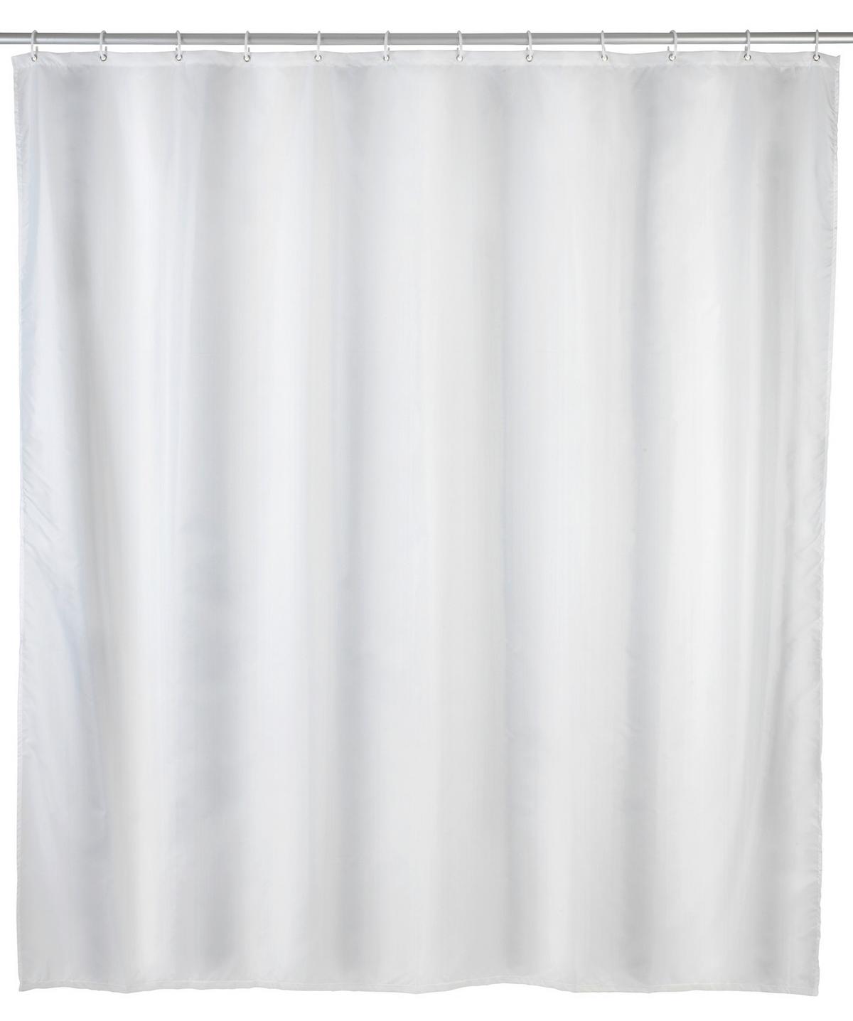 ZASŁONA PRYSZNICOWA NES GRS PES - biały, Konventionell, metal/tkanina (180/240cm) - Schöner Wohnen