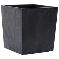 Pflanzentopf Schwarz matt - Schwarz, Basics, Kunststoff (40/41/40cm) - Siena Garden