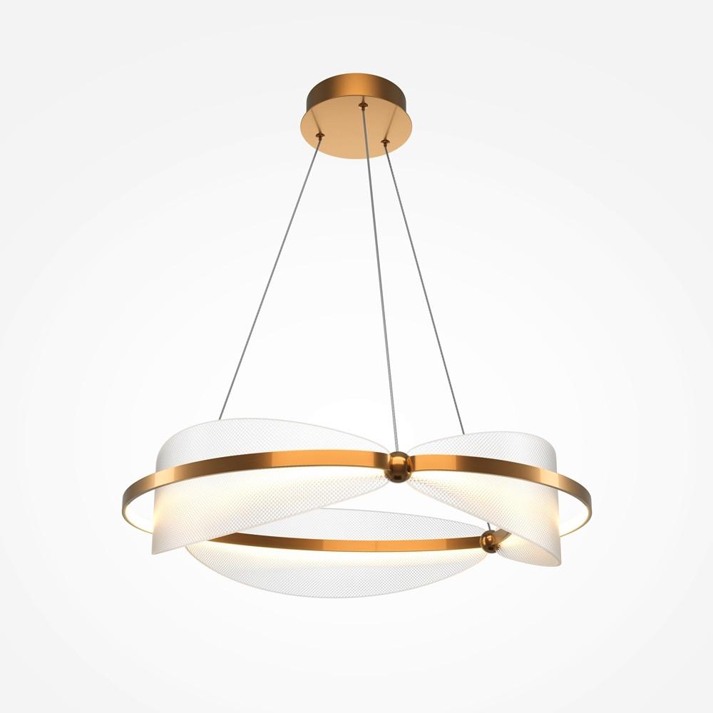PENDELLEUCHTE BREEZE - Messingfarben, Modern, Metall (60/58cm) - MAYTONI