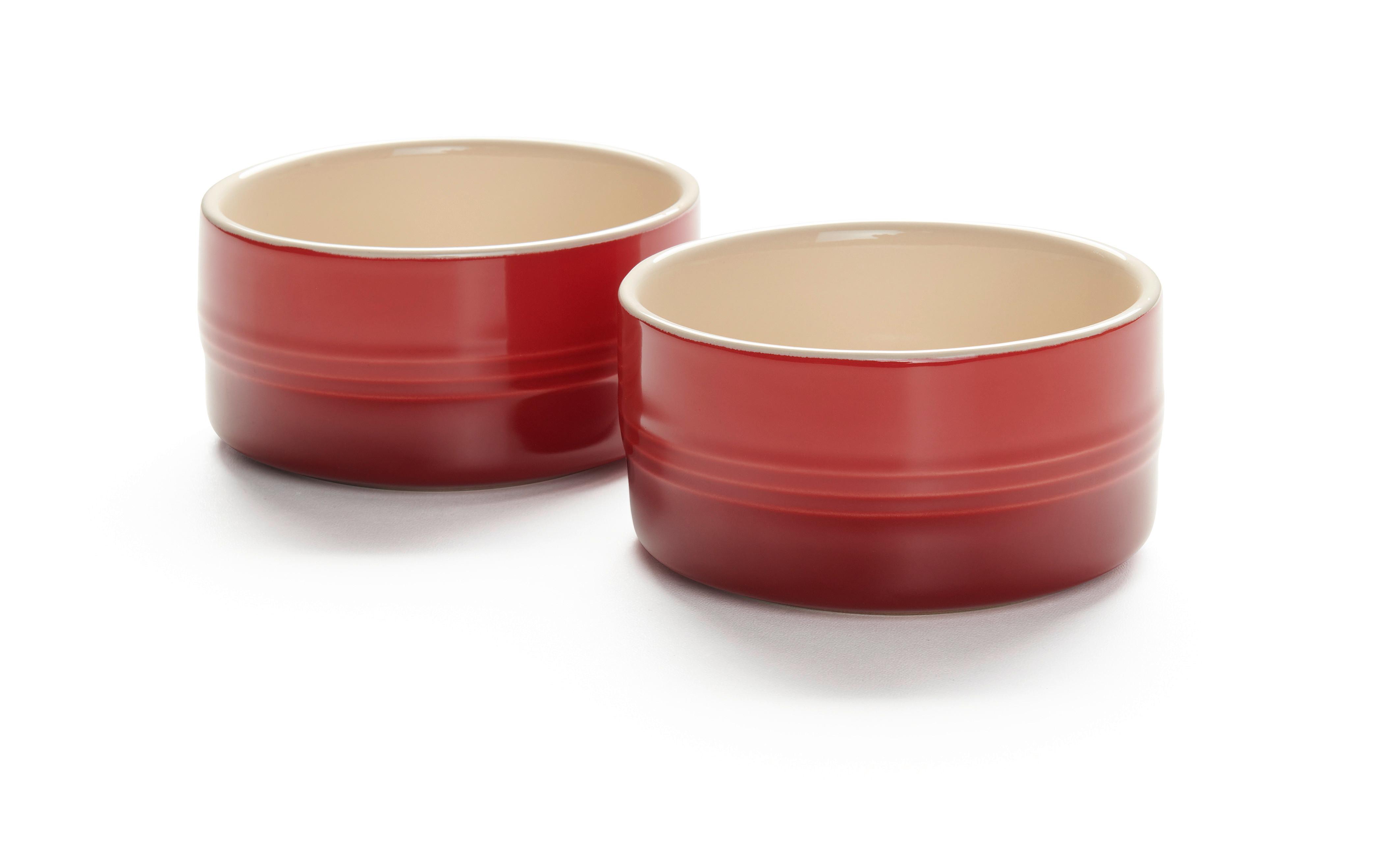 UGNSFORMSET ELISA - S - 2PCS - röd, Klassisk, keramik - Mömax