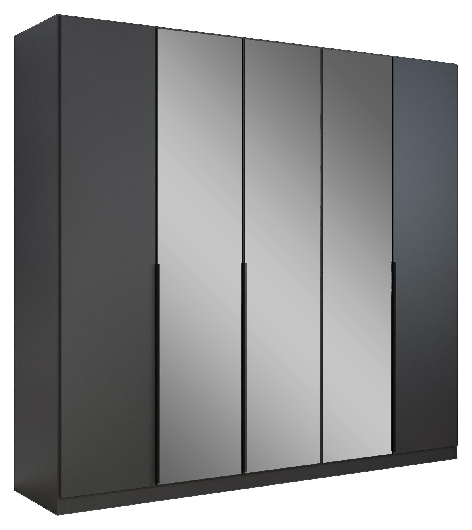Ormar S Klasičnim Vratima Skyla - siva, Moderno, drvni materijal/metal (226/210/54cm) - Modern Living