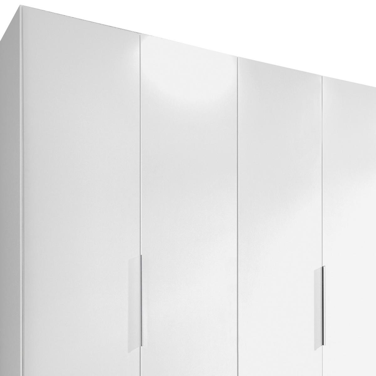 Ormar S Klasičnim Vratima Level 36a - bijela/boje kroma, Moderno, drvni materijal/metal (300/216/58cm) - Modern Living