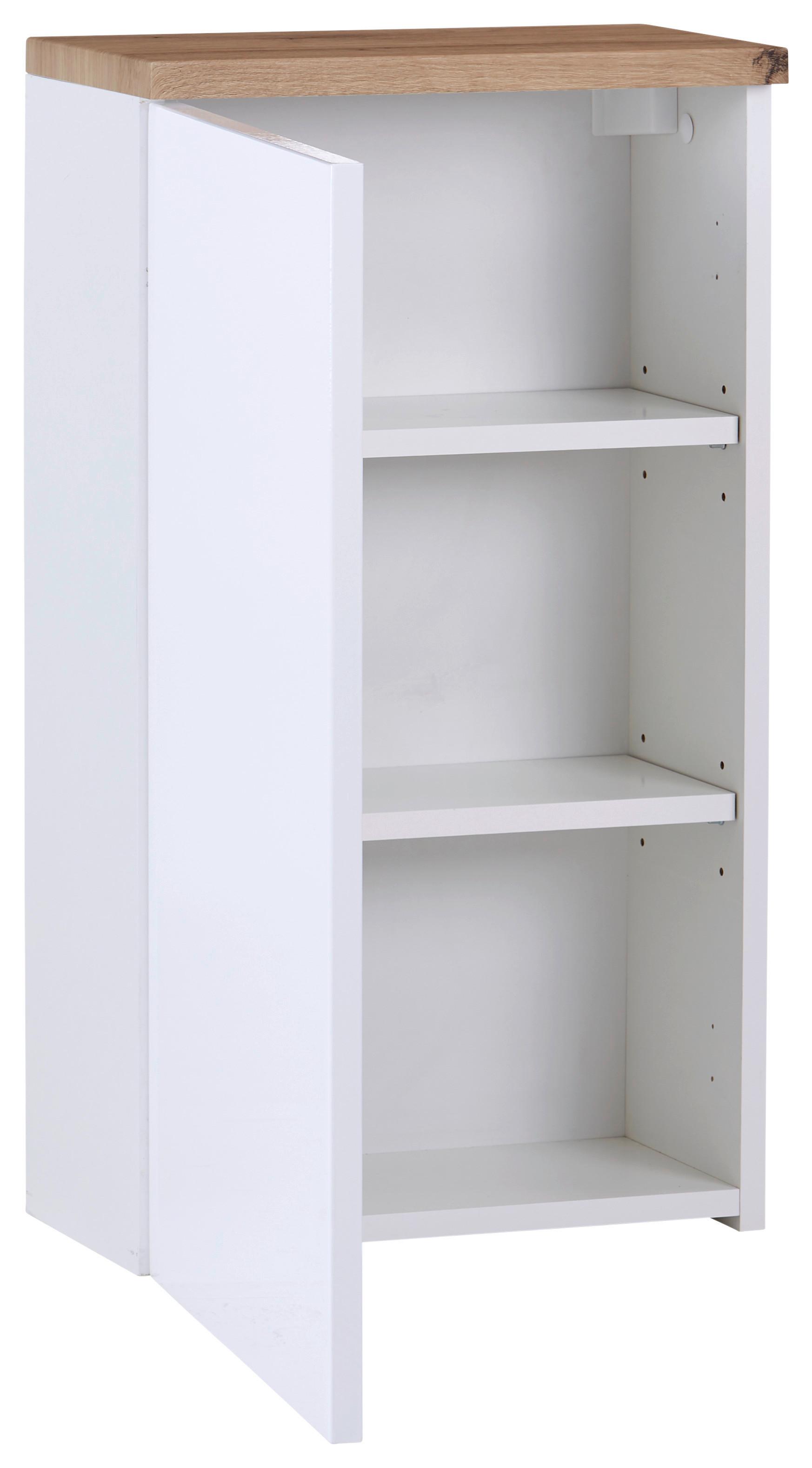 Dulap suspendat Marbella - alb, Modern, material pe bază de lemn (40/70/20cm)