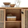 SIDEBOARD TARIM - svart/akaciefärgad, Lifestyle, metall/trä (160/85/40cm) - Mömax