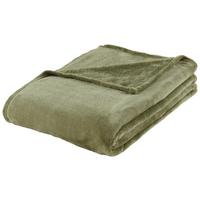Mekana Deka Michael Xxl - maslinasto zelena, tekstil (220/240cm) - Modern Living