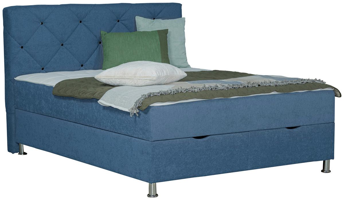 PAT BOX BLACK DIAMOND - albastru, Design, textil (160/200cm) - Modern Living