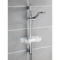 Etajeră Caddy - transparent, Modern, plastic (36/7,5/12cm) - Wenko