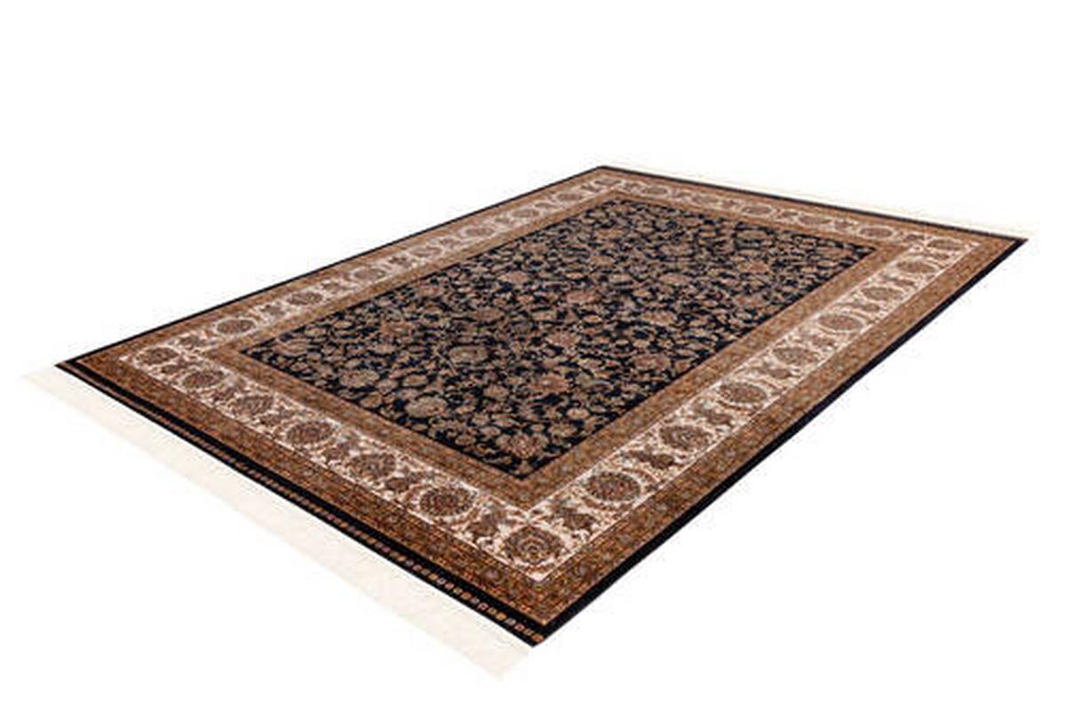 WEBTEPPICH MY BABYLON OF OBSESSION - Blau/Hellbraun, Design, Textil (80/150cm)