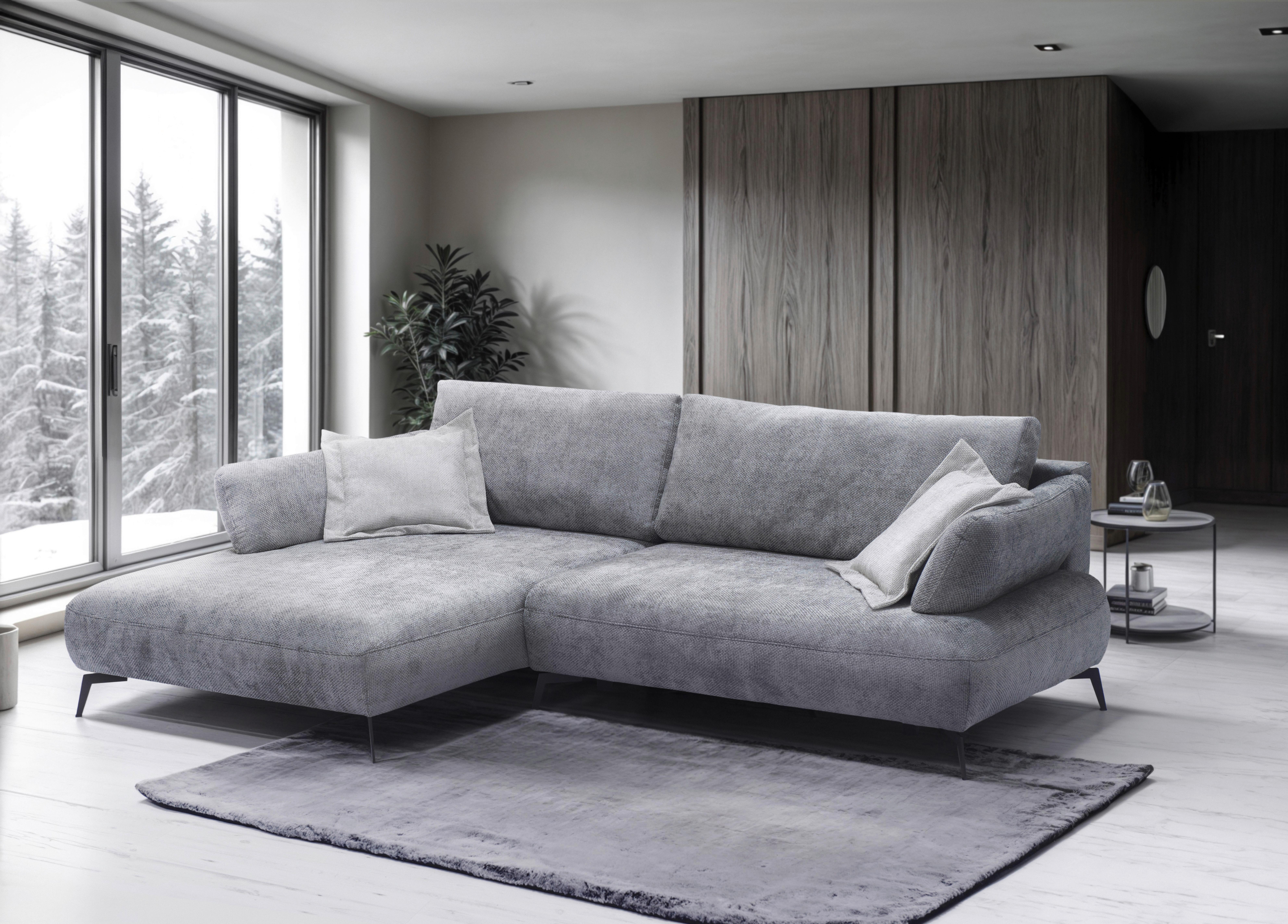Coltar MADISON - gri, Modern (186/92/284cm) - Modern Living