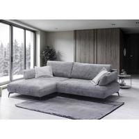 Kutna Garnitura Madison - siva/crna, Moderno (186/92/284cm) - Modern Living
