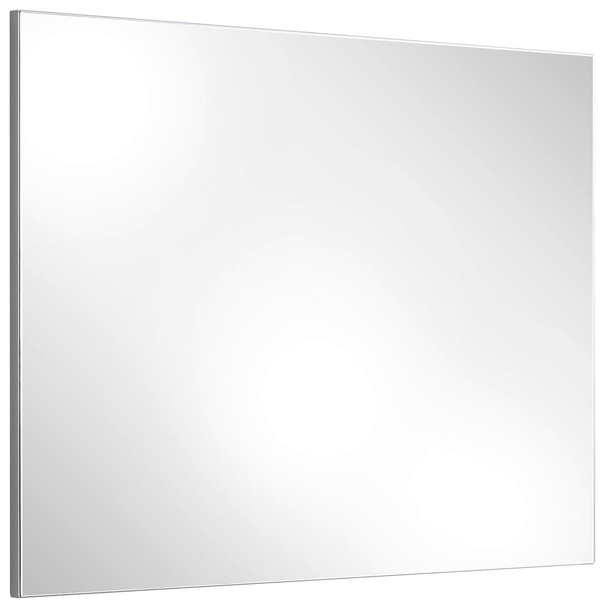 Spiegel Dynamic in Hellgrau - Modern, Holzwerkstoff (80/64/2cm) - Mömax