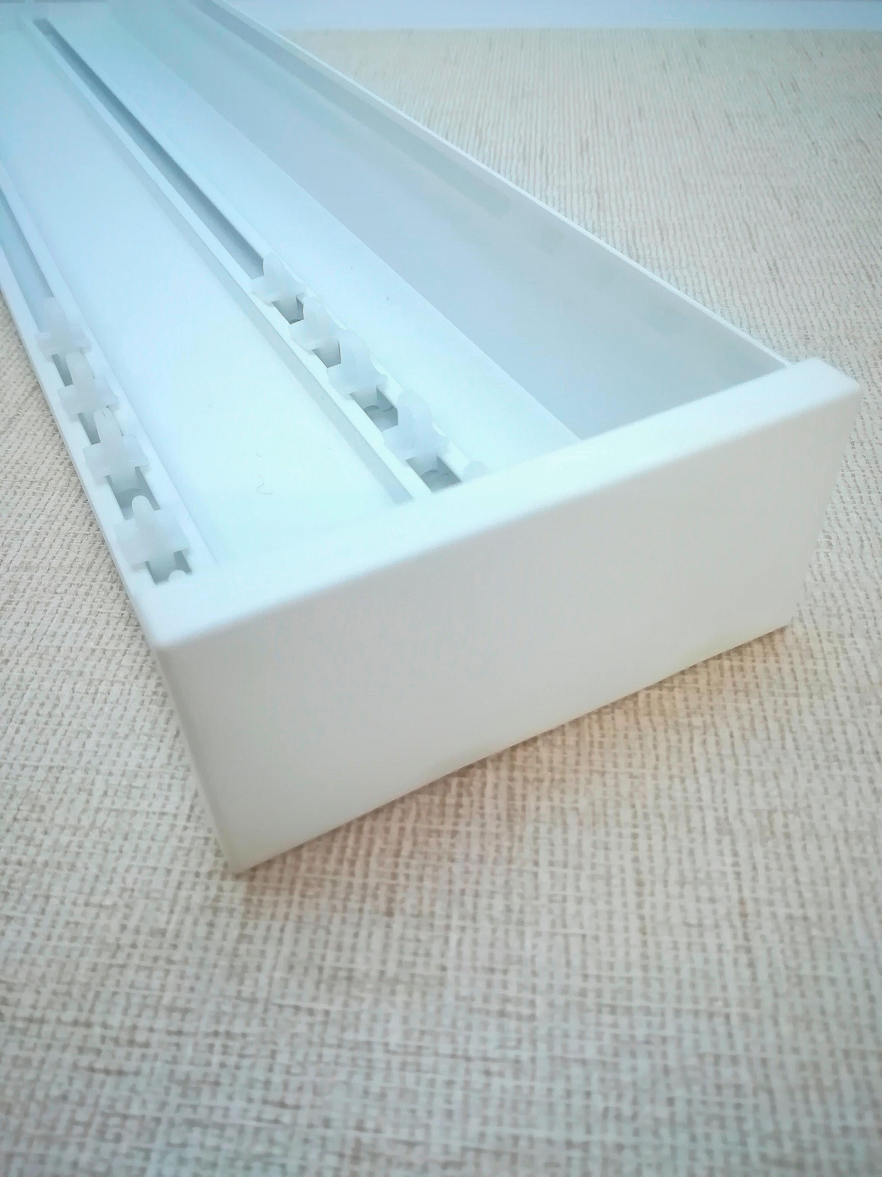 Függönysín Madeira 150cm - fehér (150cm)
