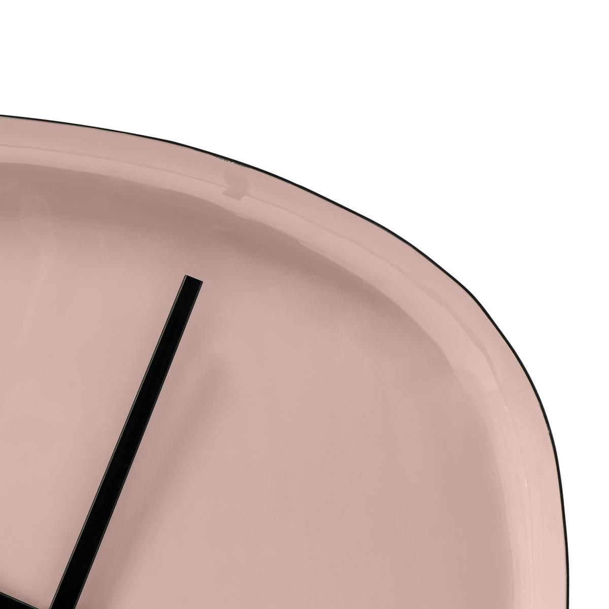 Wanduhr Tomo Rosa Ø ca. 42cm - Rosa, Basics, Metall (42/42/4cm)