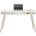 Pisalna Miza Billund - bela/hrast, Moderno, leseni material/les (120/75/60cm) - Modern Living Pisalna Miza Billund - bela/hrast, Moderno, leseni material/les (120/75/60cm) - Modern Living